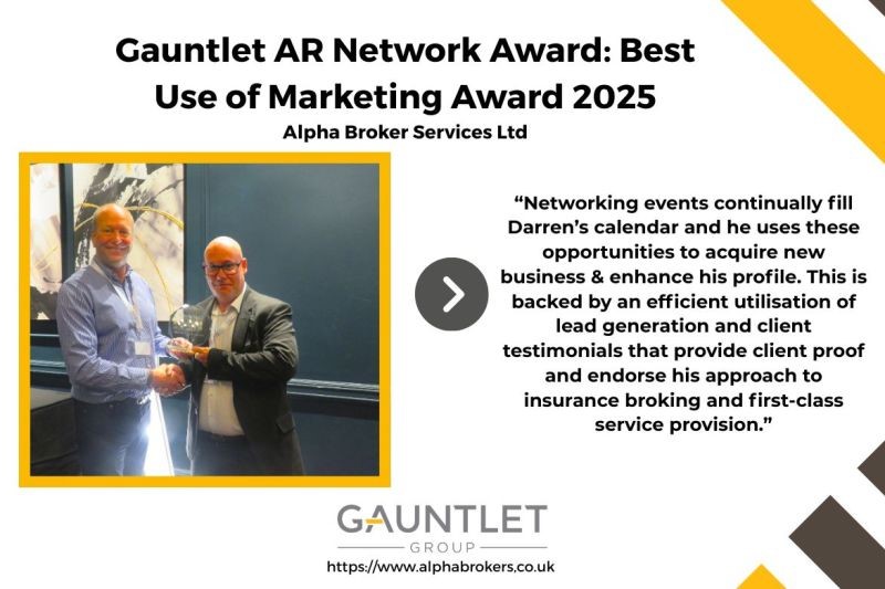Gautlet AR Award for Alpha Brokers